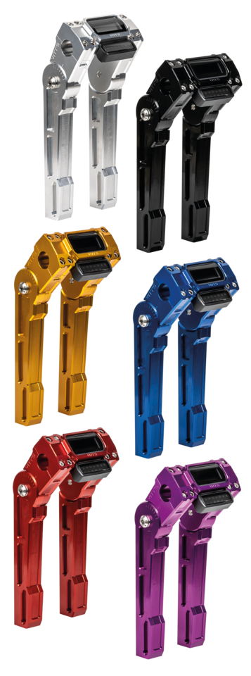 8 Inch Speedo Risers FX18-up Purple