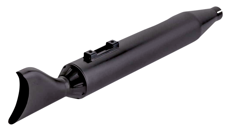 4 Inch Sharktail Slip-Ons Black VIC08-17