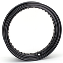 Black Powder Coated Rims Rim 16 Inch Front Wl/Wla Black