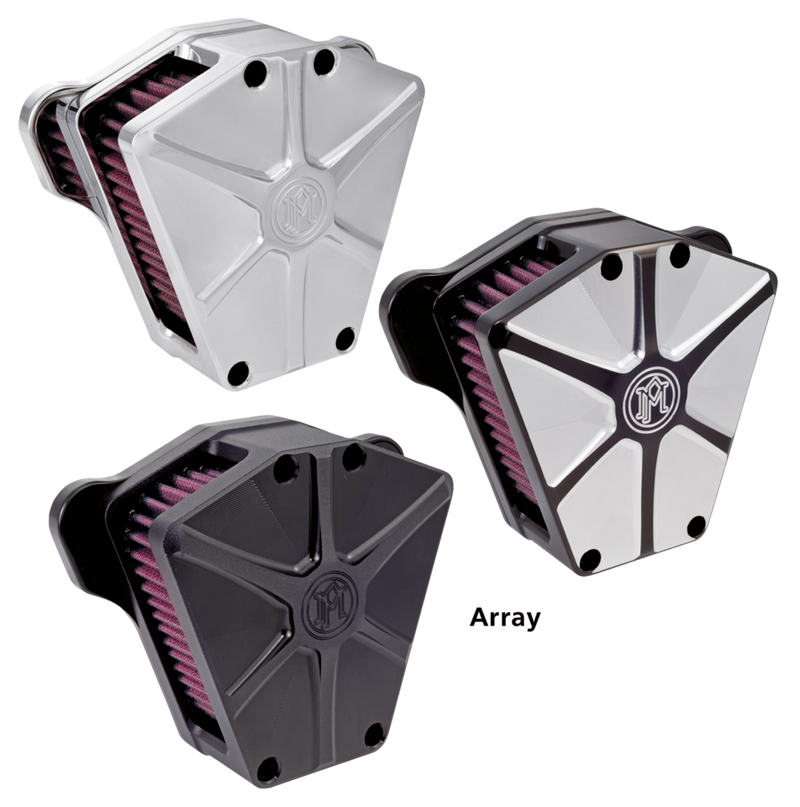 Array Air Cleaner Chrome XL91-up