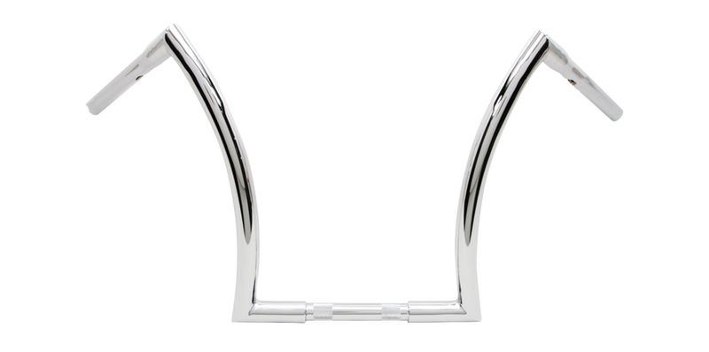 Fat Z-Bars 16 Inch Z Bar 1 Inch Chrome Dimpled Tbw