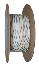 18-Gauge White/Black Stripe 100 Spool Primary Wire