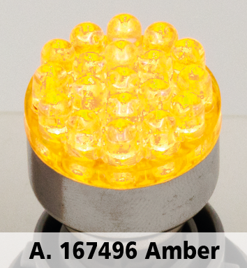 Single Cluster 19 X Led Bulb Amber B