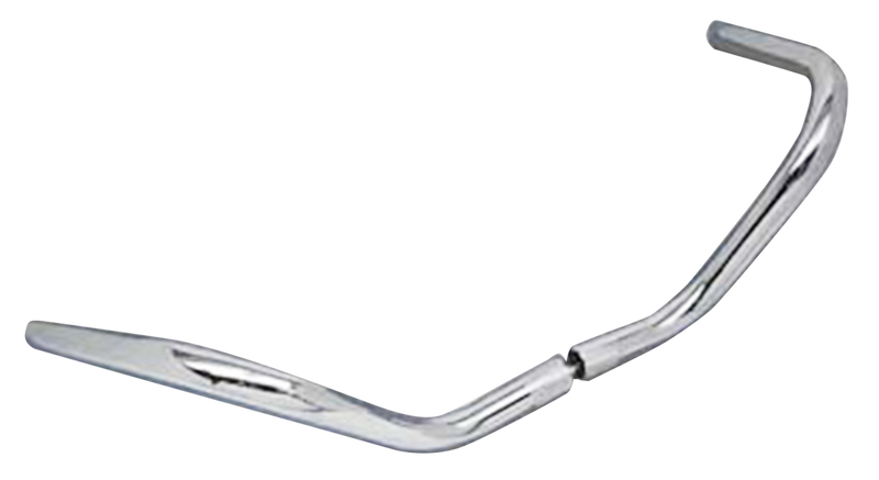 One Inch Two-Piece Electra Glide Style Buckhorn Bar Two-Piece Buckhorn Bar Chrome Hd57-81