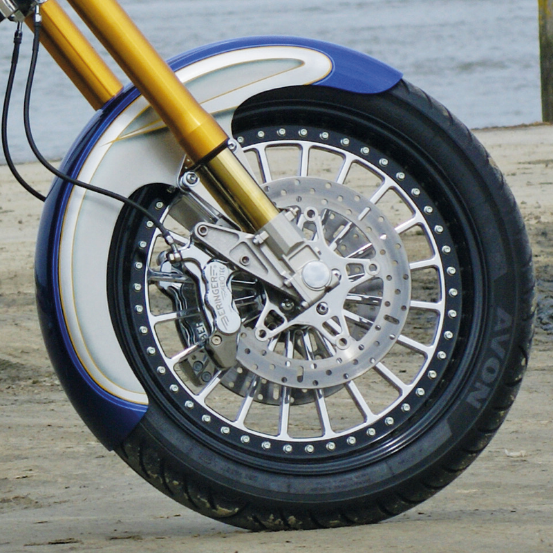 6-Piston Caliper 00-Up Right Chrome