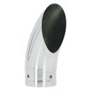 3.5 Inch Turn-Down/Out Chrome End Cap Id-Ser