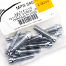 12-Point Screw 3/8-24x1 1/2 Inch UNF - Pack Of 10