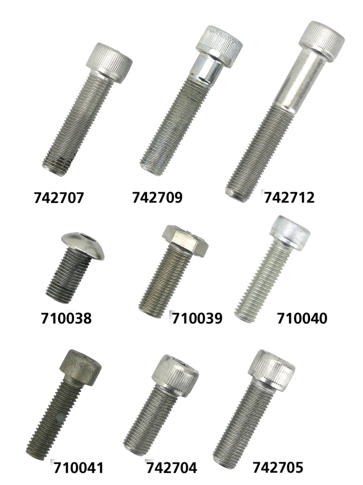 Allen Bolt 3/8-24X1-1/2 Inch Zinc - Pack Of 10