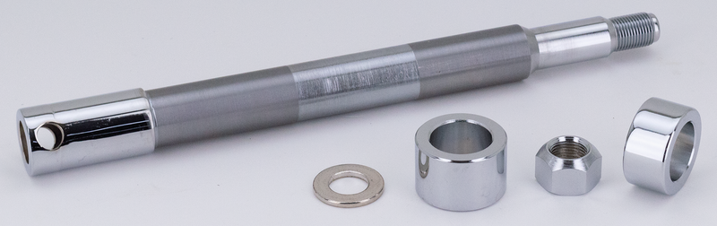 Front Axle Kit XL883L XL1200X11-Up Chrome