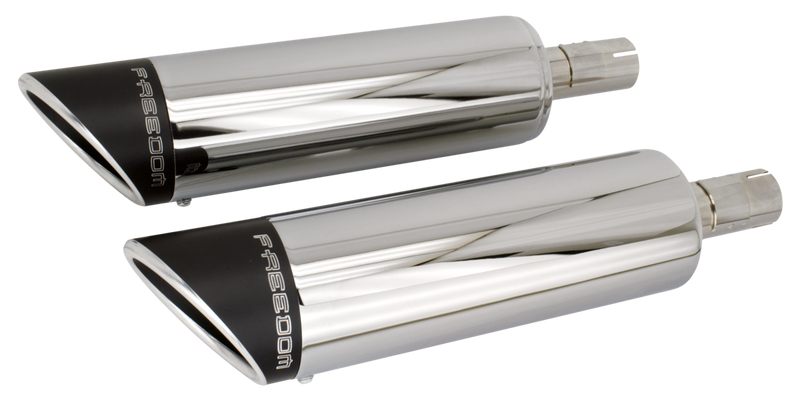 4.5 Inch Slip-Ons FXFB18-up Chrome/Black