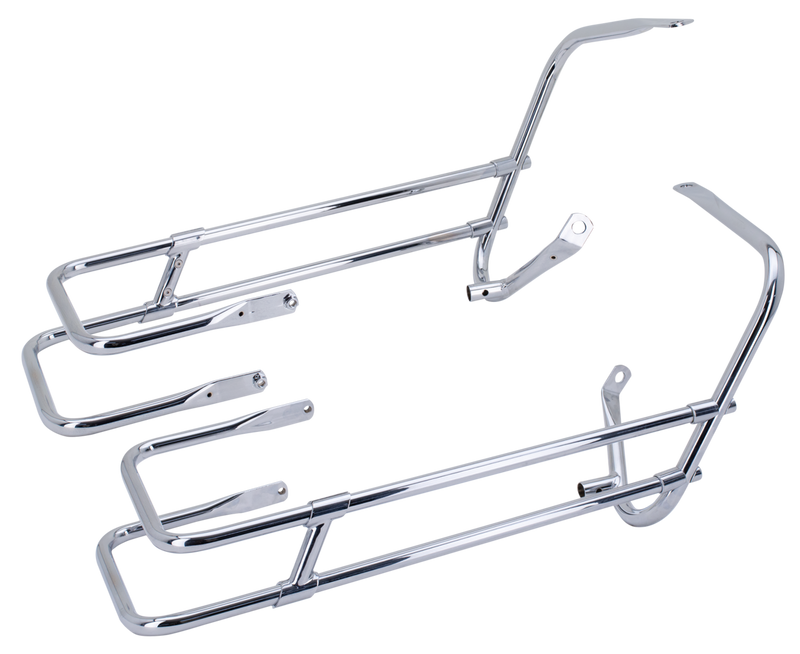 Saddlebag Guards Saddlebag Chrome Guard Kit Flh/T09-13