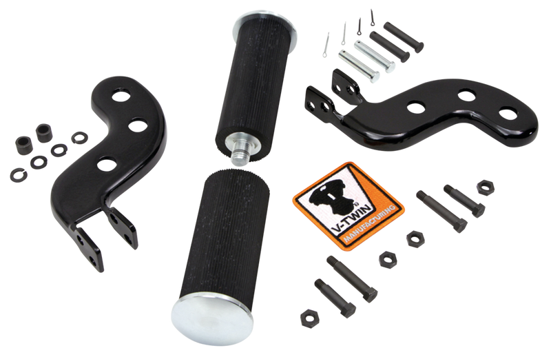 Buddy Seat Foot Peg Sets Buddy Seat Footpeg Set Black Fl41-64