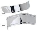 Front Fender Skirts Chrome Lwr For Softail 86-U
