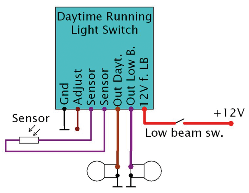 Auto Daytime Running Light Switch