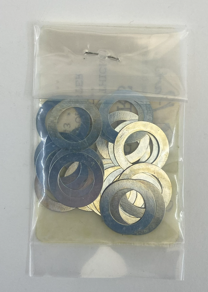 Washer 31/64 Inchx3/4 Inchx1/64 Inch - Pack Of 25