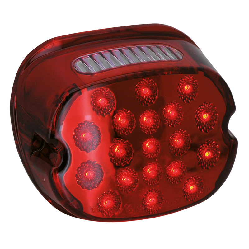 Lowpro Cluster Taillight Red Lens E-Approved