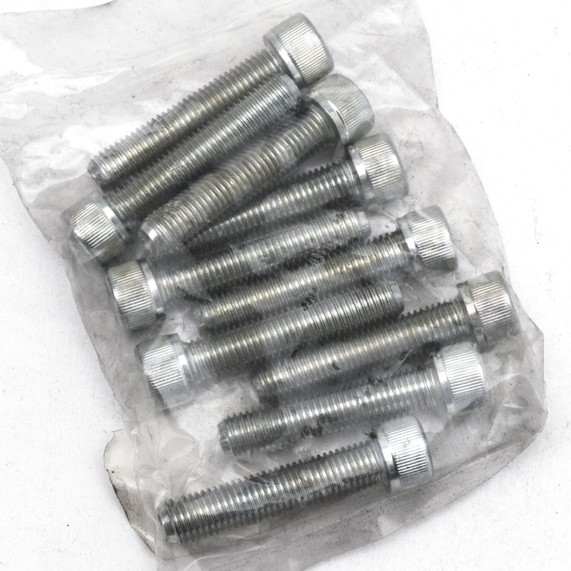 Allen Bolt 5/16-24X1-1/2 Inch Zinc - Pack Of 10