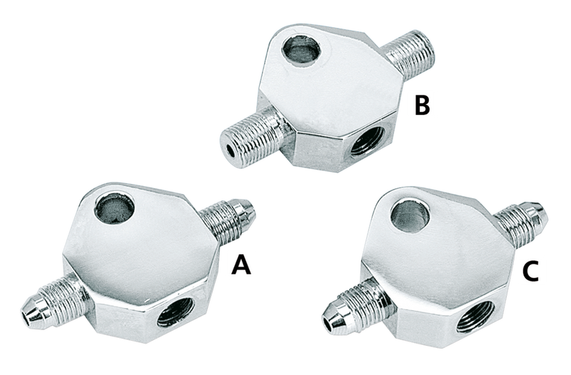 Chr.Brake Tee Center Hole 1/8 Inch - 27