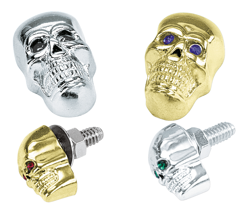 Gold Skull Krommet Small Plain