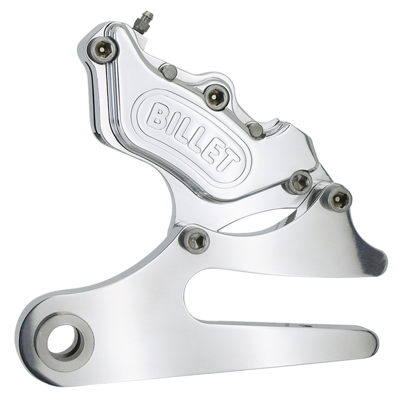 4 Caliper+Bracket Set FXD90-99 Polished