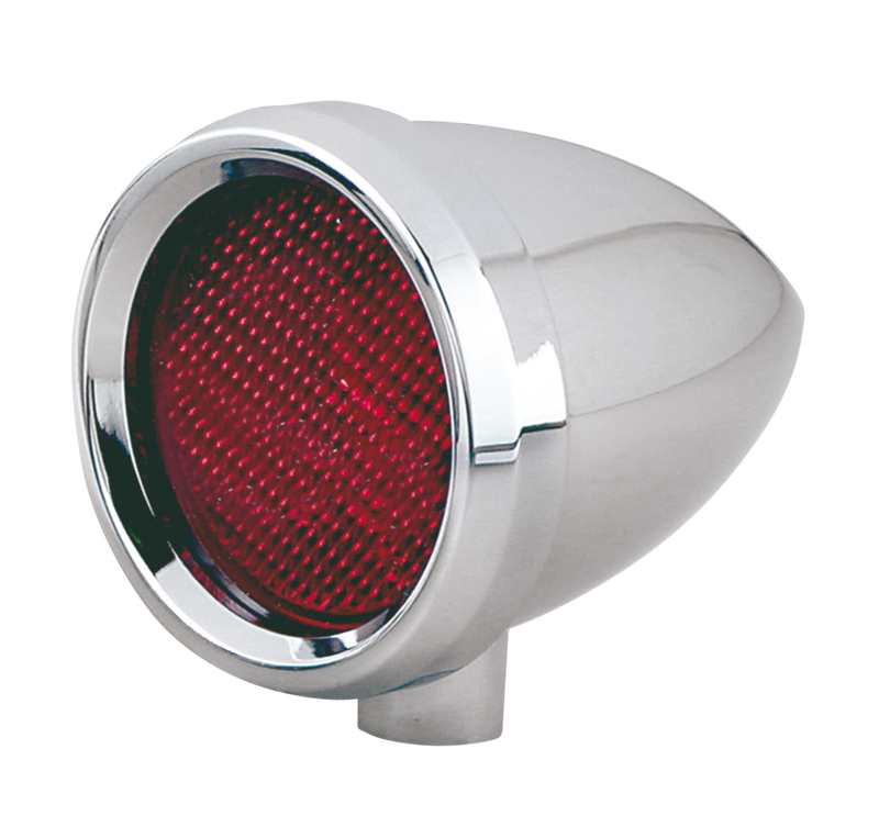 Speeding Bullet Turn Signals Spdng Bllt Light Chr Led Red