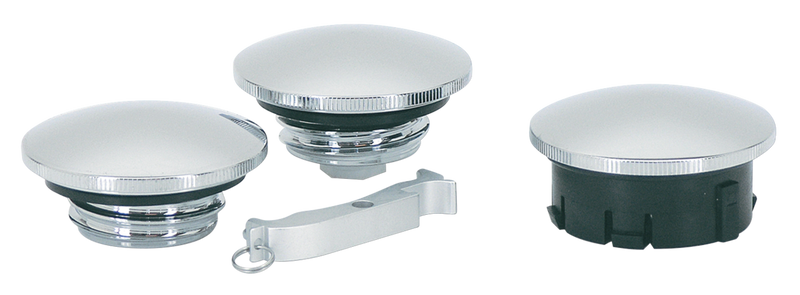 Chrome Essential Gas Cap Set W/Paints