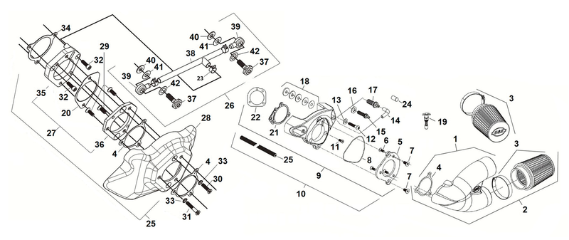 Washer / Countersunk / External Tooth / 1/4? X