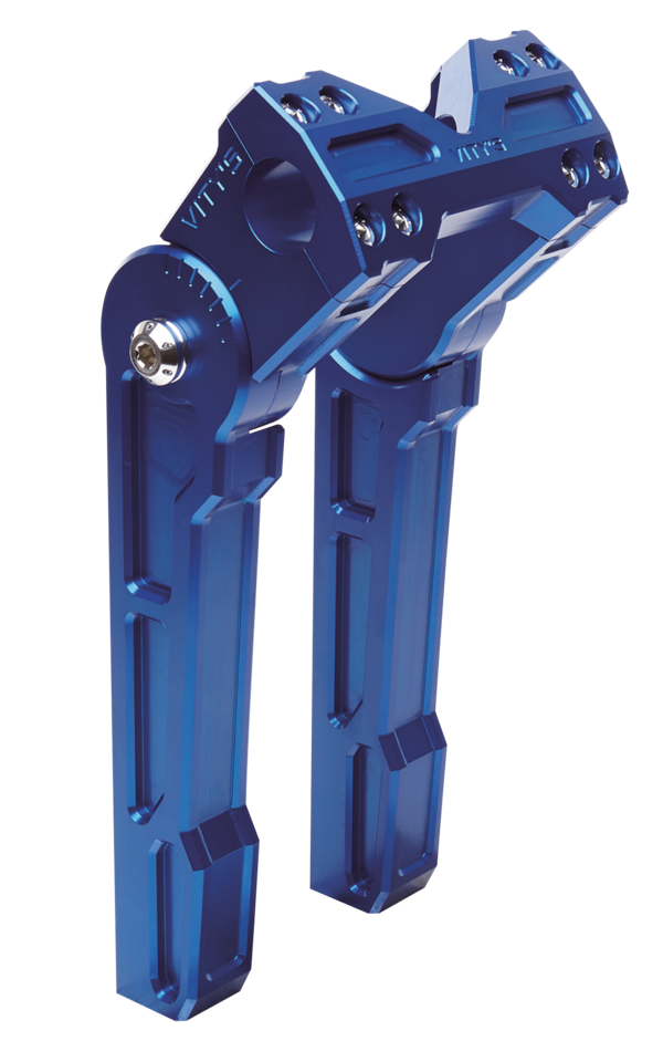 Adjustable 10 Inch Riser Set Blue