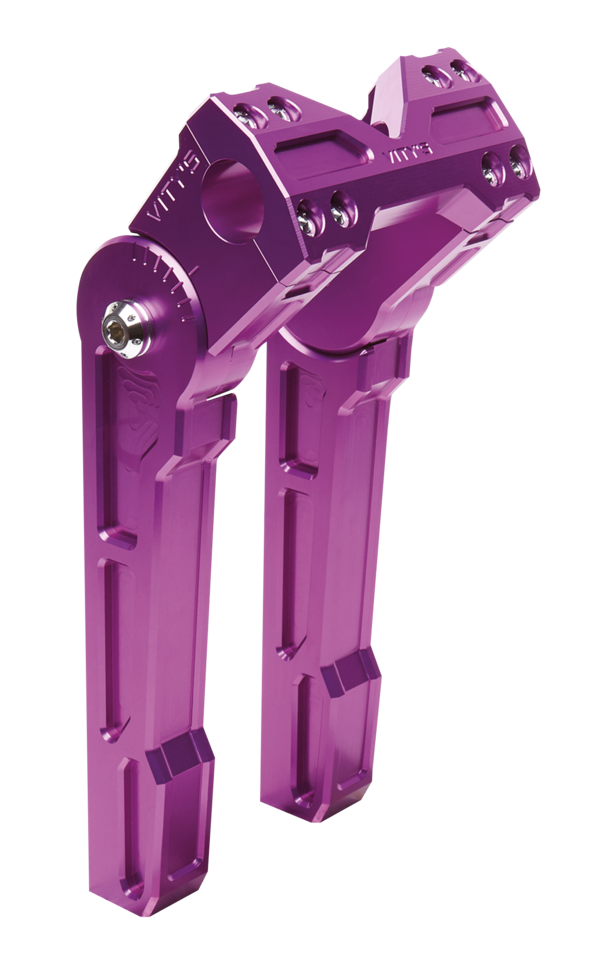 Adjustable 10 Inch Riser Set Purple