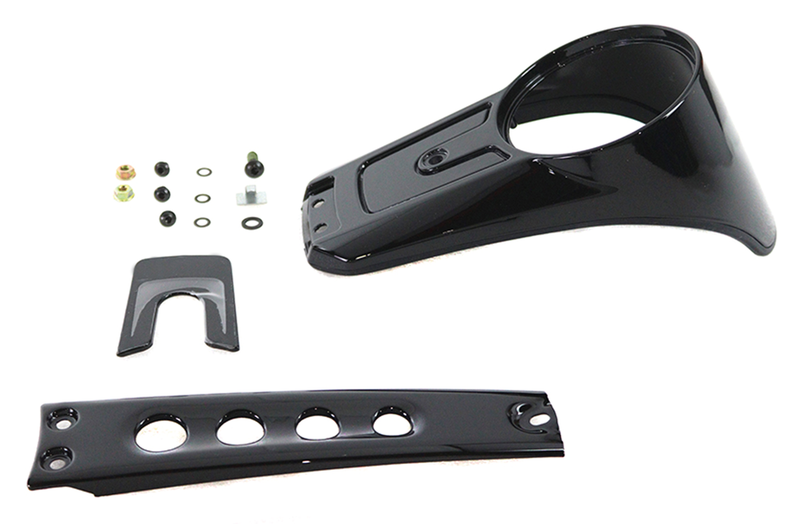 Dash Panel Kit For Milwaukee Eight Fat Boy And Sport Glide Black Dashpanel Kit Flfb18-Up Flsb18-Up