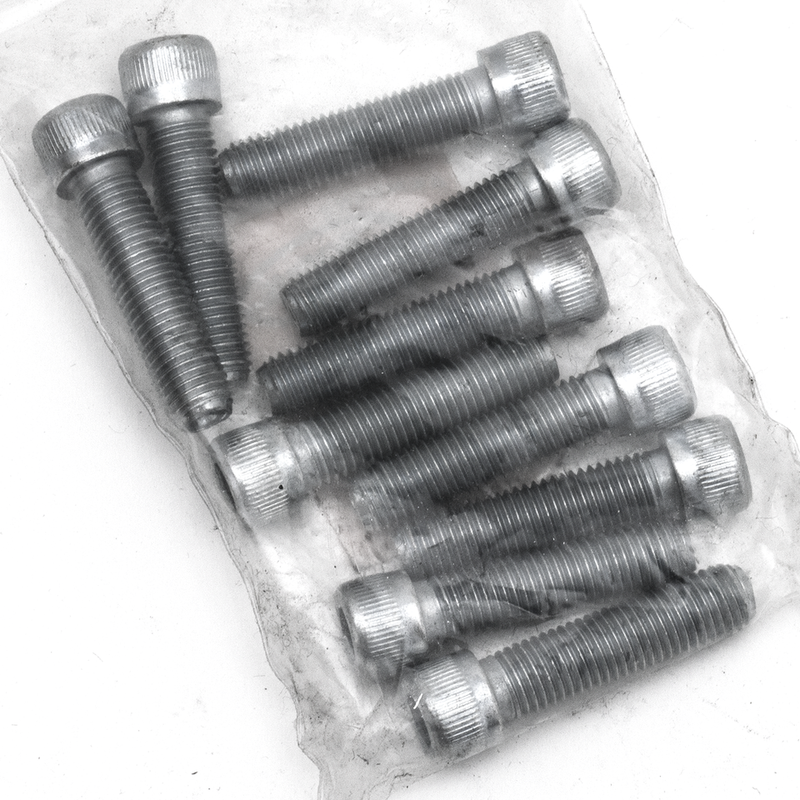 10Pck Allen Bolt 5/16-24X1-1/4 Inch Unf Zin