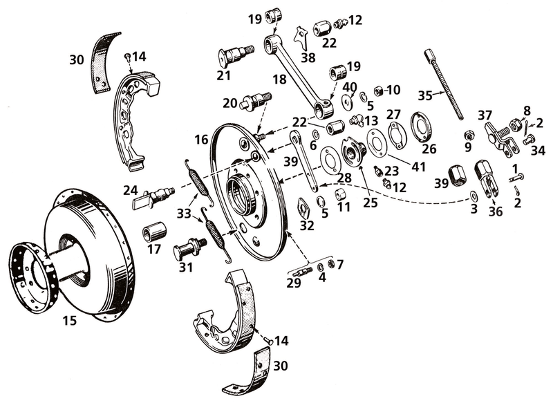 Washer Inner Stabilizer Front Brake