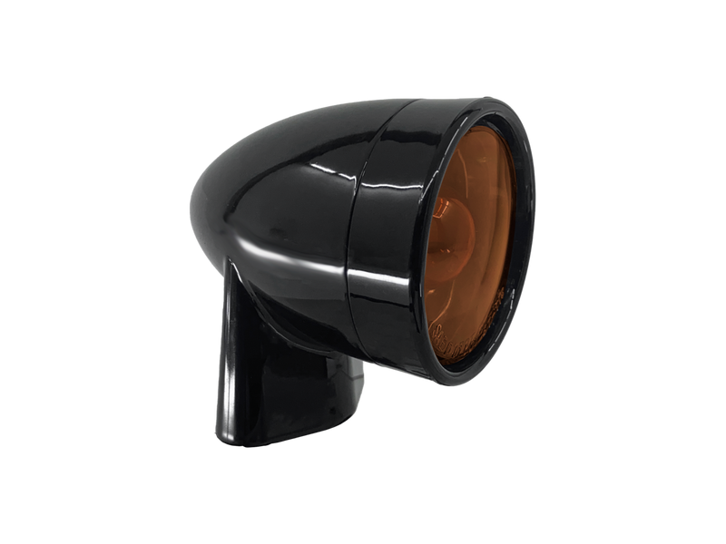 Revox Black Amber Bullet Front + Rear Turn Signal