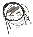 Early Fl Style Handelbars Throttle & Spark Control Kit 54-73 Push