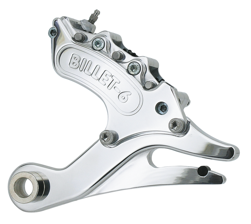 6 Caliper+Bracket Set FXD00-05 Polished