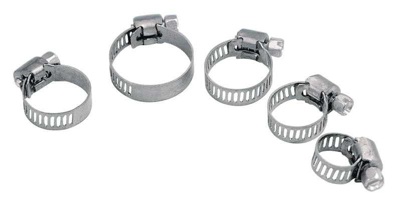 Hose Clamp 7/16 Inch Thru 3/4 Inch Sta - Pack Of 10