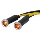 Led Indicator Light Amber Lens Stain