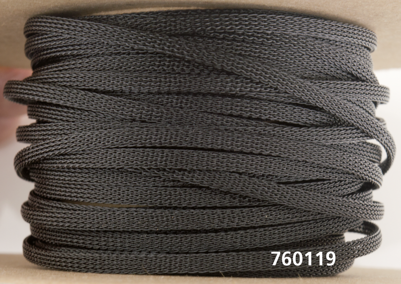 1/8 Inch ID Black Flex Sleeving