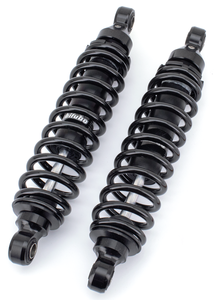 Black Shocks Black Springs 12.5 Inch