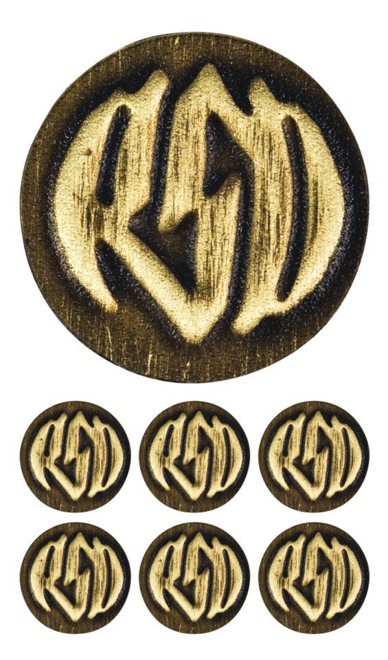 Badge Kit Brass Logobrass Badge W/ L
