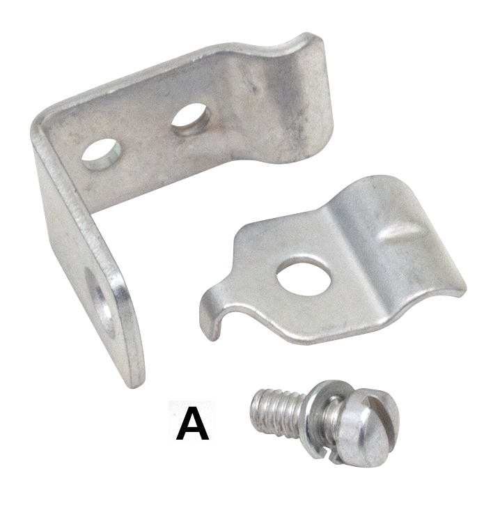 White Plated Clutch Control Bracket XL52-70