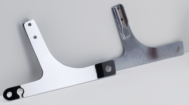 Rigid Mnt Sideplates FXD96-05 Chrome
