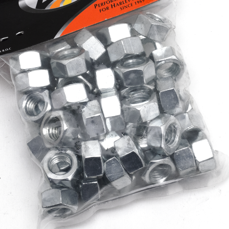 Zinc Nut 7/16-14 UNC - Pack Of 50