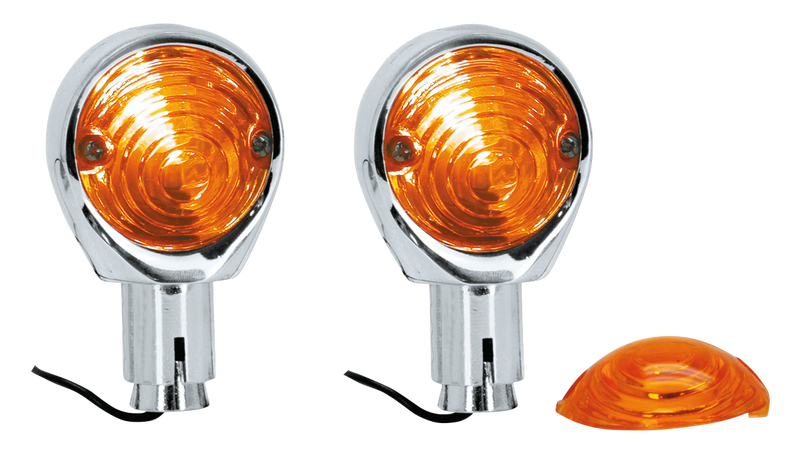 Ox-Eye Handlebar Indicator Lights