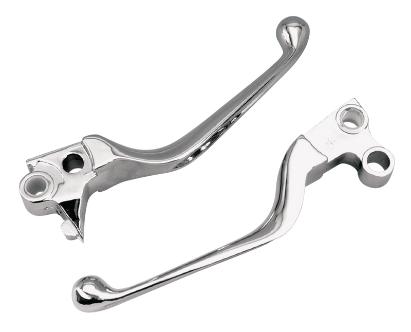 Ergonomic Brake Lever Only 82-95 Chrome