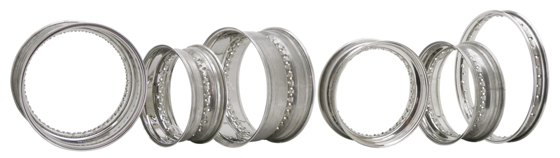 Stainless Steel Rim 4.25 X 15/ 40 Hole