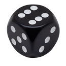 Dice Style Shifter Knob Dice Shifter Knob Black W/ White Dots