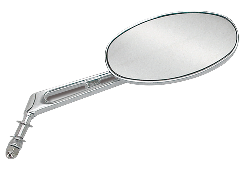 Oval Mirror Solid Stem R/H