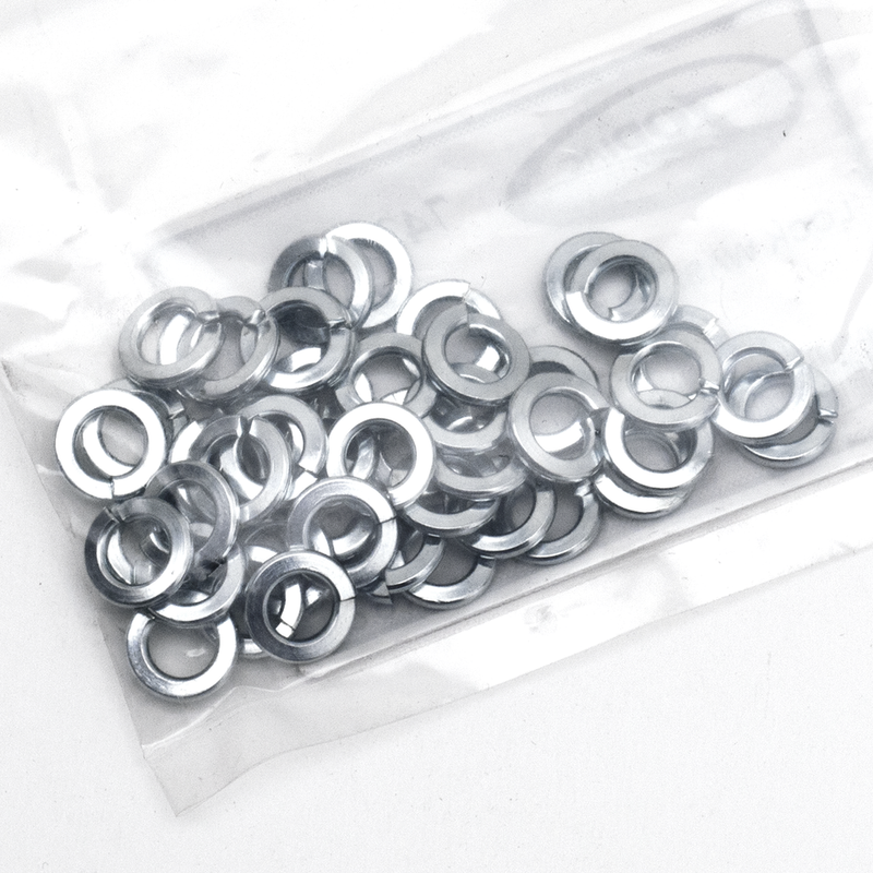 Zinc Lock Washer 1/4 Inch - Pack Of 50