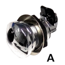 Fuel Door Push Button Release Kit Chrome